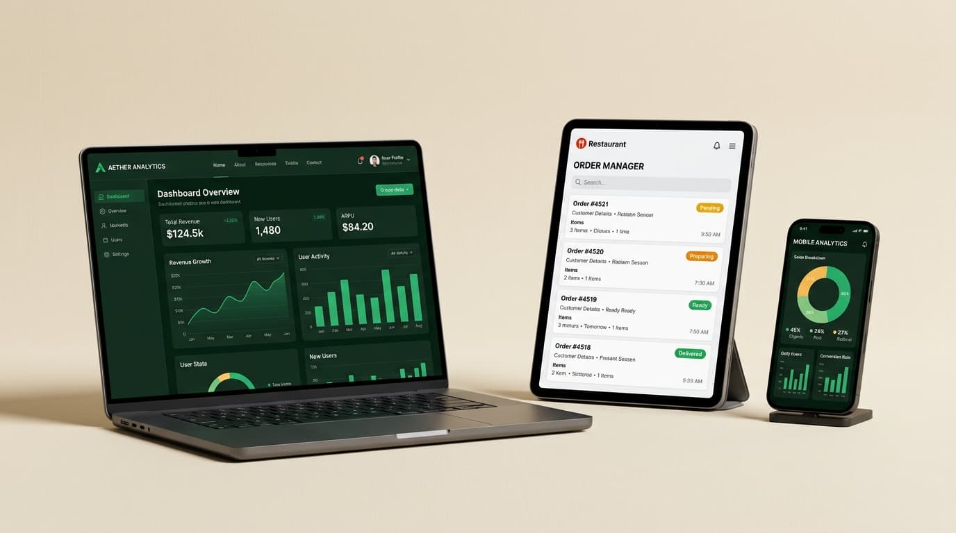 Multi-Device Portfolio Mockup Showcase